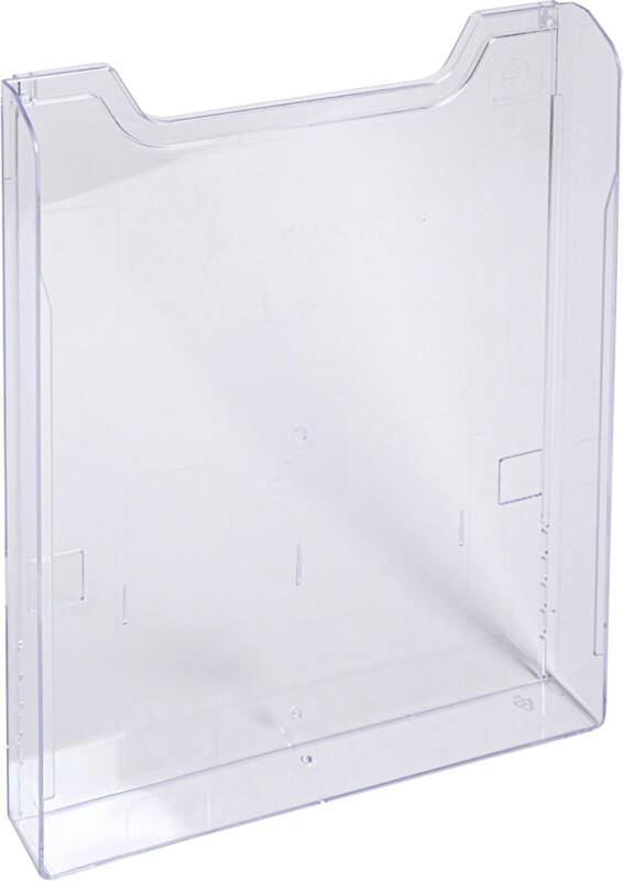 Exacompta Office Literature Display Transparent 64358D 23.9 x 3.6 x 30 cm 64358D Pack of 10