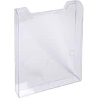 Exacompta Office Literature Display 64358D A4 Portrait Transparent  23.9 x 3.6 x 30 cm Pack of 10