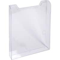 Exacompta Office Literature Display 64358D A4 Portrait Transparent  23.9 x 3.6 x 30 cm Pack of 10