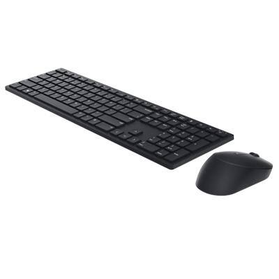 Dell Pro Keyboard and Mouse Wireless QWERTY (GB) Black KM5221W
