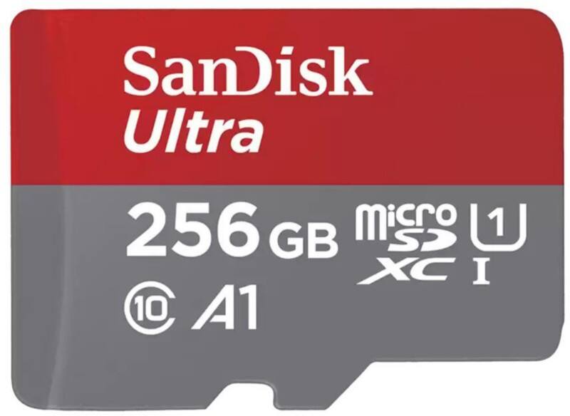 SanDisk Ultra microSDXC Memory Card 256 GB Class 10