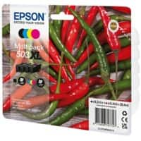 Epson 503XL Original Ink Cartridge C13T09R64010 Black, Cyan, Magenta, Yellow