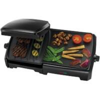 George Foreman Family Portion 23450 Grill and Griddle 2180 W 31.7 x 54.7 x 13.3 cm Black
