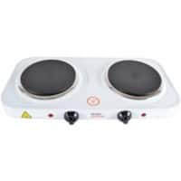 Lloytron Kitchen Perfected Electric Hotplate Double E4202WH White