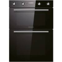 Statesman Built-In Electric Multifunctional Double BDM373BL Electric Oven 105 L Black