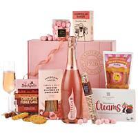 Hampers of Distinction Hamper Basket Luxury Rose Prosecco Gift Box
