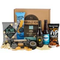 Hampers of Distinction Hamper Basket Beer & Cheese Gift Box