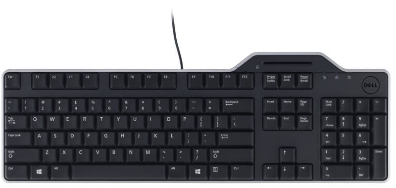Dell Keyboard Wired QWERTY (US) Black KB813