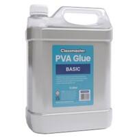 CLASSMASTER Washable PVA Glue Liquid White 5 L