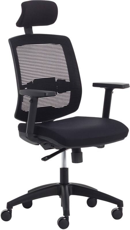Viking Realspace Malice Office Chair Synchro Tilt 3D Armrest Height-Adjustable Seat Black 110 kg 730 x 730 x 1,335 mm