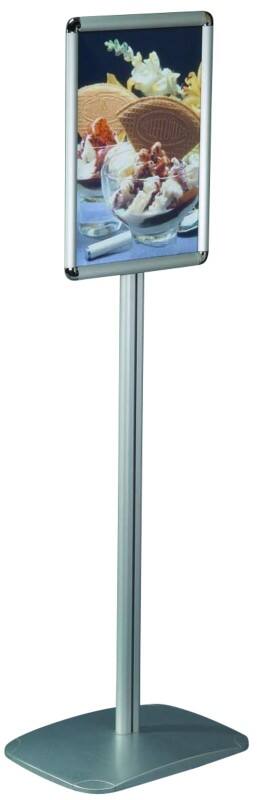 Seco Menu Board A3 Metal Grey ADJ-1/3