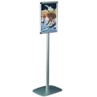 Seco Menu Board A4 Metal Grey ADJ-1/4