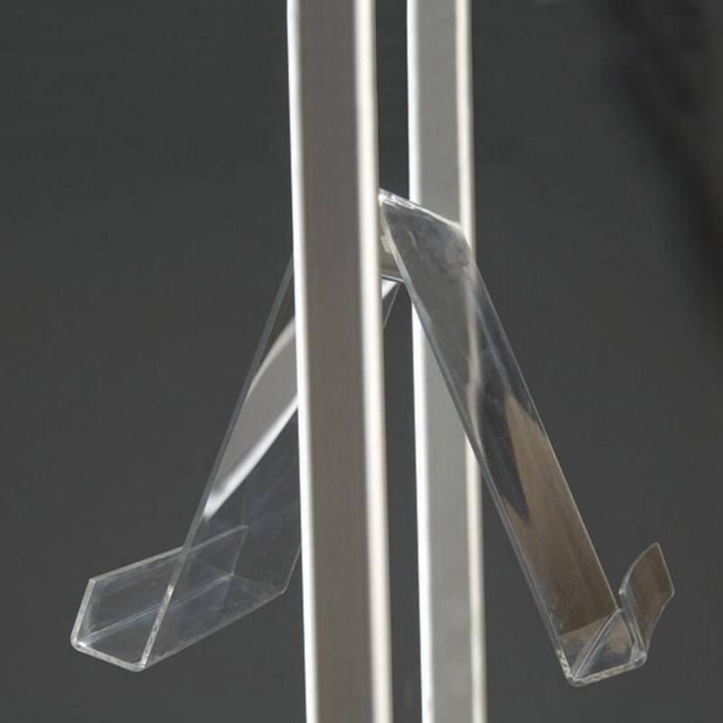 Seco Literature Display A4 Metal Grey BS-16D