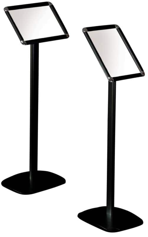 Seco Menu Board A3 Metal Black DMB-3/3BLK