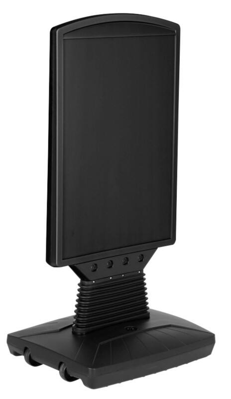 Seco Forecourt Sign A1 Plastic Black Weather proof MSFPA1-BLACK