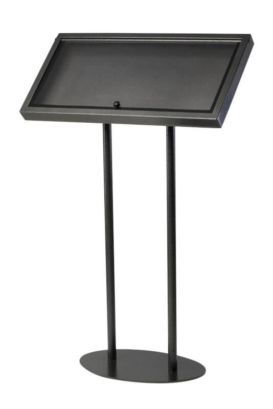 Seco Menu Board A4 Metal Black RESBOARD3A4