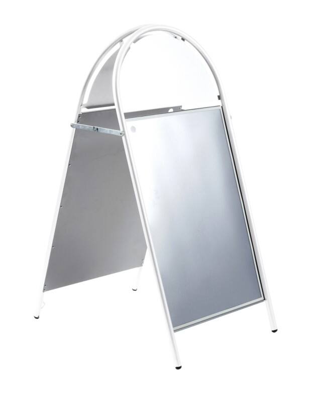 Seco Pavement Sign Metal White TAB-1A/23WHT