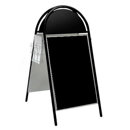 Seco Pavement Sign A2 Metal Black TAB-1A/2BLK
