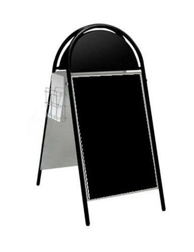 Seco Pavement Sign Metal Black TAB-1A/23BLK