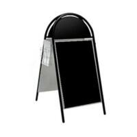 Seco Pavement Sign Metal Black TAB-1A/23BLK