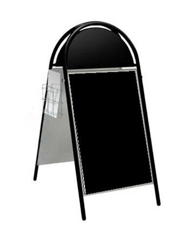 Seco Pavement Sign A1 Metal Black TAB-1A/1BLK