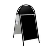 Seco Pavement Sign A1 Metal Black TAB-1A/1BLK