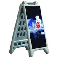 Seco Pavement Sign Plastic Grey WBA-1