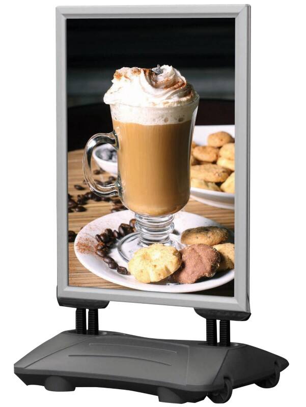 Seco Forecourt Sign 30 x 40 cm Metal Grey WPF-1/34