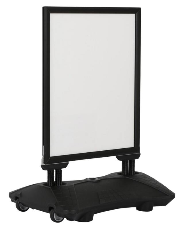 Seco Forecourt Sign A0 Metal Black WPF-1/0BLK