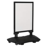 Seco Forecourt Sign A1 Metal Black WPF-1/1BLK