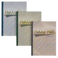 Pukka Pad Refill Pad A4 Ruled Card Assorted 300 Pages Pack of 3