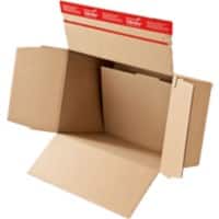 ColomPac Corrugated Cardboard Box 139 (W) x 164 (D) x 80 (H) mm Brown Pack of 10
