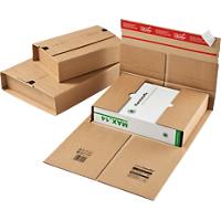 ColomPac Book Box Cardboard 210 (W) x 300 (D) x 100 (H) mm Brown Pack of 20
