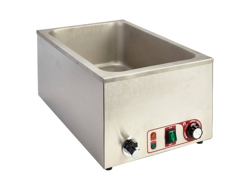 Genware Bain Marie 1200 W Stainless Steel