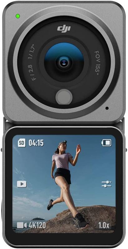 DJI Action 2 Dual-Screen Combo action sports camera 12 MP 4K Ultra HD CMOS 25.4 / 1.7 mm (1 / 1.7") Wi-Fi 56 g