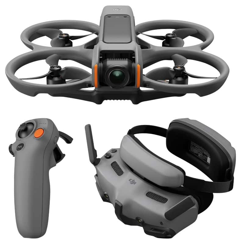 DJI Avata 2 Fly More Combo (1 Battery) 4 rotors Quadcopter 12 MP 3840 x 2880 pixels 2150 mAh Black