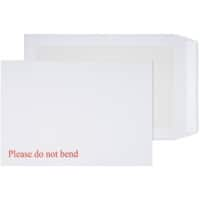 Viking C4 Peel and Seal Boardback Envelopes White 229 (W) x 324 (H) mm Plain 110 gsm Pack of 125