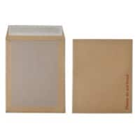 Viking Non standard Peel and Seal Boardback Envelopes Brown 318 (W) x 394 (H) mm Plain 110 gsm Pack of 5