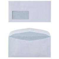 Viking Business Envelopes Window Non standard 235 (W) x 114 (H) mm Gummed White 90 gsm Pack of 1000