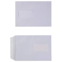 Viking C5 Peel and Seal Business Envelopes White 162 (W) x 229 (H) mm Window 100 gsm Pack of 150