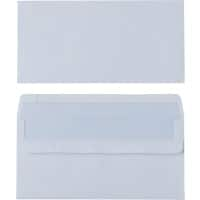 Viking Business Envelopes Plain 220 (W) x 110 (H) mm Self Seal White 80 gsm Pack of 200