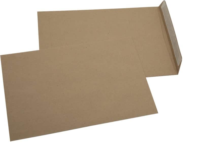 Viking C4 Peel and Seal Business Envelopes Brown 229 (W) x 324 (H) mm Plain 115 gsm Pack of 250