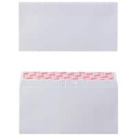 Viking DL Peel and Seal Business Envelopes White 220 (W) x 110 (H) mm Plain 100 gsm Pack of 50