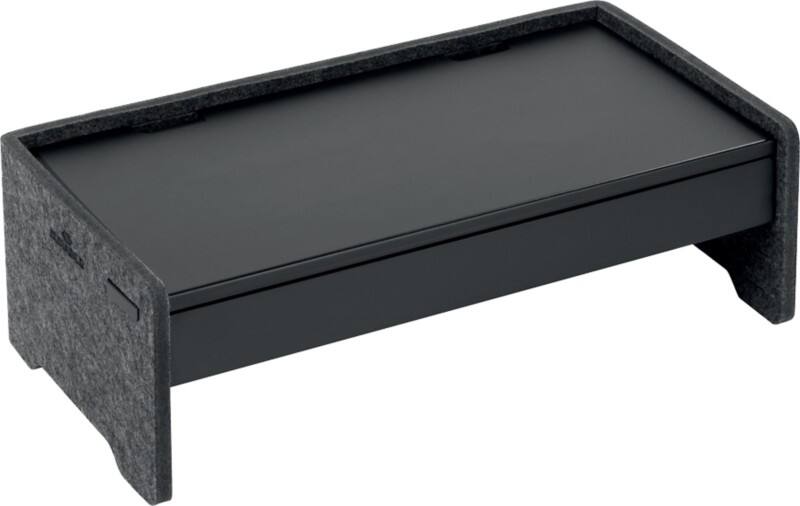 DURABLE EFFECT 508158 Monitor Stand Height Adjustable 496 x 260 x 162 mm Charcoal