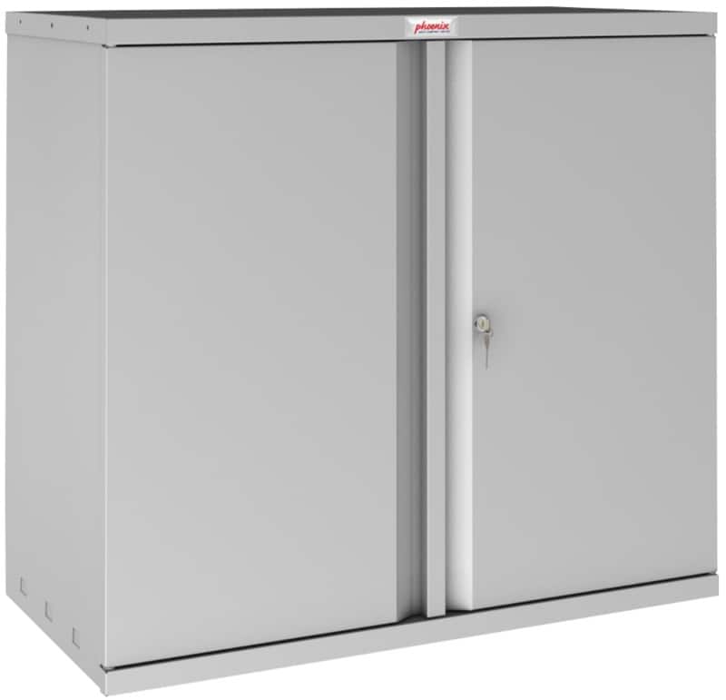 Phoenix SC Cupboard Steel 1 Shelf Lockable 1,000 x 500 x 1,000 mm Grey