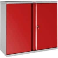 Phoenix SC Cupboard Steel 1 Lockable 1,000 x 500 x 1,000 mm Grey, Red