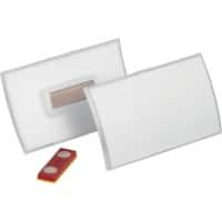 DURABLE Click-Fold Name Badge Magnet 9.5 x 1 x 6 cm Pack of 10