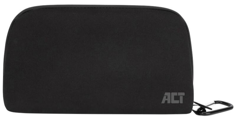 ACT Accessory Pouch AC8501 140 (W) x 24 (D) x 14 (H) cm Black