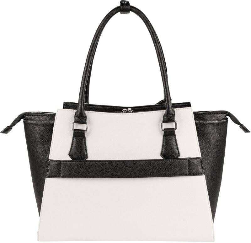 SOCHA Laptop Bag 470 x 320 cm Viscose Black, White