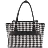 SOCHA Laptop Bag 470 x 320 cm Fabric Black, White